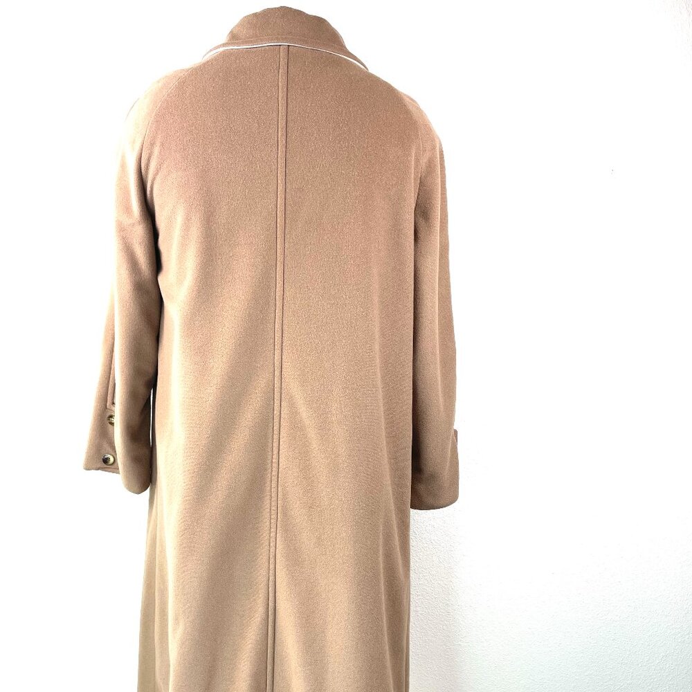 Wellington Fashions “Kashmiracle” Coat – Camel Brown, Size Large, Made in USA - Picture 7 of 14